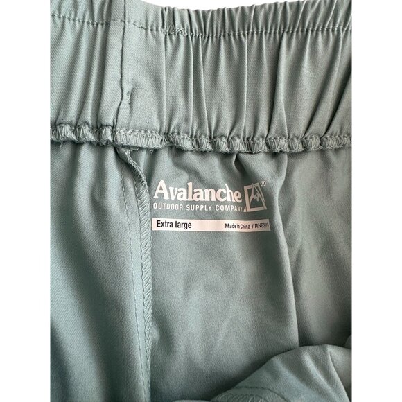 AVALANCHE Women's Sage Green Workout Shorts Size XL NEW NWT - Picture 6 of 8